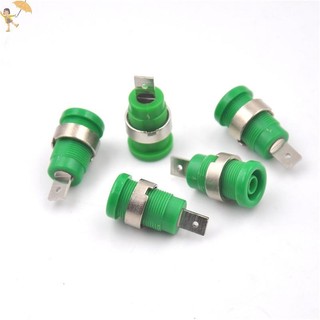 [Gou] 5 Cái 4mm Chuối Phích Cắm Jack Nữ Ổ Cắm Cắm Dây Kết Nối 5 Màu VN
