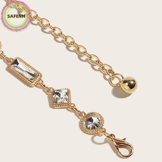Safenh Thời Trang Kim Cương Giả Thắt Lưng Nữ Thắt Lưng Nữ Hàng Ngày Đầm Áo Sơ Mi Trang Trí Thắt Lưng Dây Xích Thắt Lưng VN