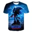 Sonic Nhật Bản Anime 3D In T-Shirt Phim Hoạt Hình Harajuku Chàng Trai Phim Hoạt Hình Áo Thun Giản Dị Mát Mẻ Trẻ Em Của Chàng Trai T-Shirt 2024 Mùa Hè Mới