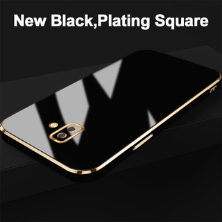 Dành Cho Samsung Galaxy J4 Plus 2018 J6 Plus 2018 Mềm Nguyên Bản Ốp Lưng Mạ Sang Trọng Mềm TPU Vỏ Chống Sốc