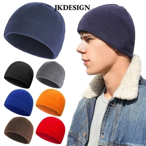 Jkdesign Chạy Xe Đạp Mũ, Mũ Bò Nỉ Lông Cừu Cực, Mùa Đông Ấm Áp Mềm Mại Nhẹ Mũ Thể Thao Cho Nam Nữ