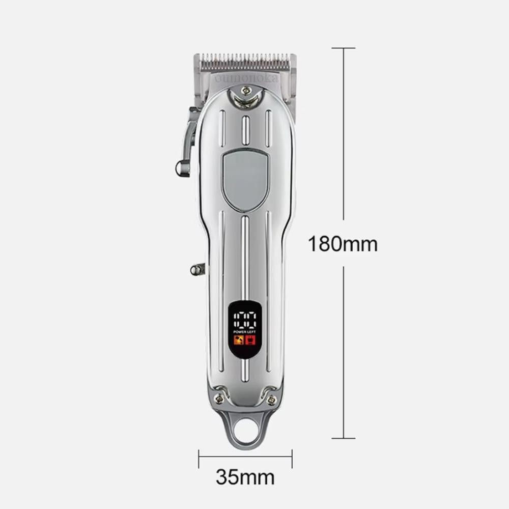 Máy cắt tóc YMIFI, Tông đơ Máy cắt tóc bằng thép không gỉ, Quà tặng Cửa hàng cắt tóc Máy cắt cỏ Máy cạo râu điện