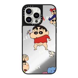 Crayon Shin Chan Glass Ốp điện thoại cứng cho iPhone 17 Pro Max 16 Plus 15 14 13 12 11 Ốp lưng bọc hoàn toàn Vỏ Acrylic phía sau chống sốc