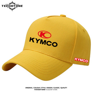 Mũ che nắng in logo điện KYMCO cho cả nam và nữ Mũ che nắng thấm mồ hôi cotton ngoài trời 0518