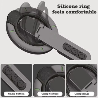 [Giao hàng từ Việt Nam] Giá đỡ điện thoại từ tính NOOKSTORY, 360 hai mặt° Giá đỡ điện thoại di động có thể xoay được, Giá đỡ điện thoại di động có thể điều chỉnh siêu mỏng đa góc