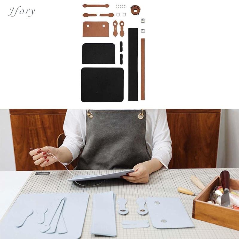 Jfory Da PU Túi Đeo Vai Làm Đồ Dùng Khâu Tay Nữ Túi Satchel May Leathercraft Đầy Đủ Dụng Cụ Quà Tặng Cho