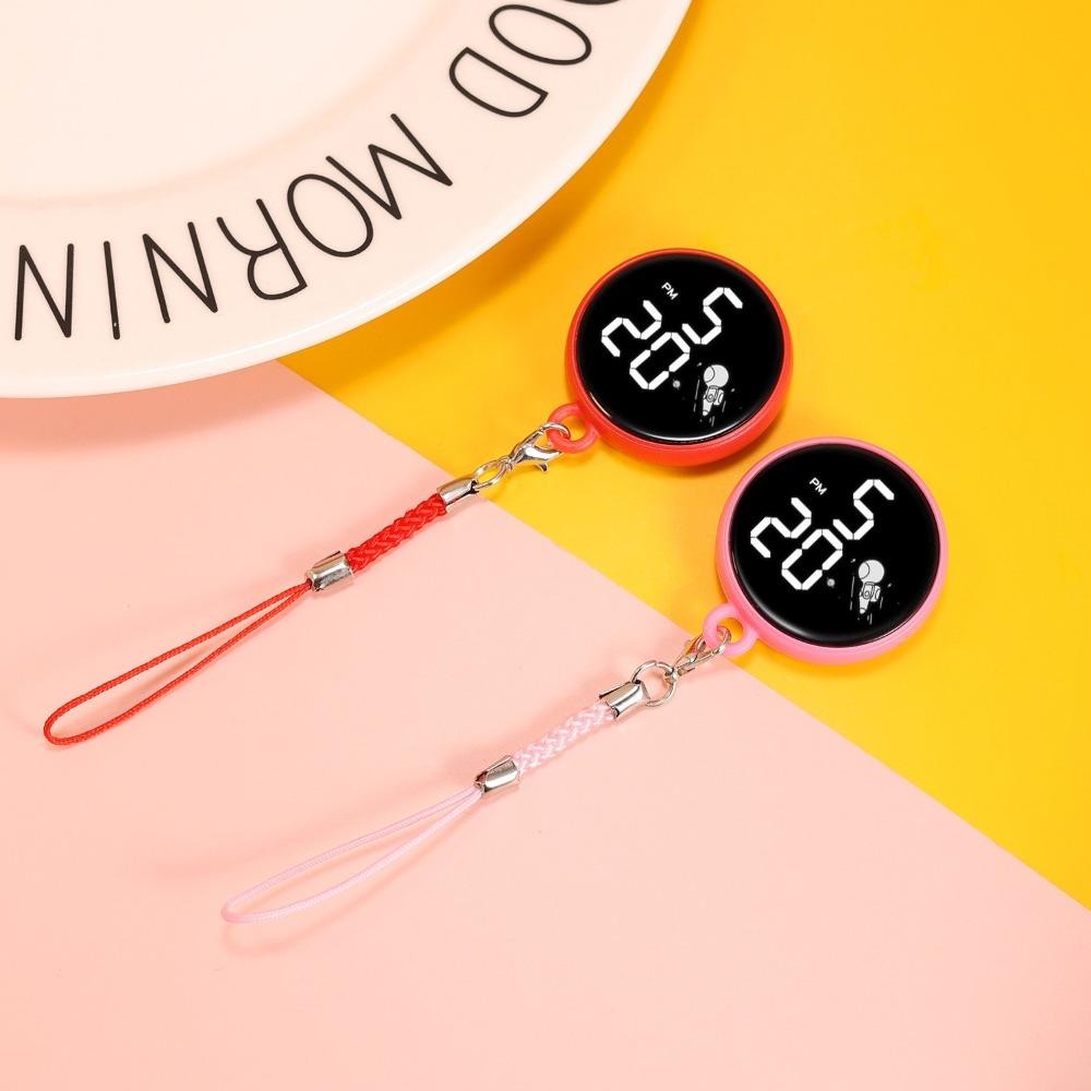 Đồng hồ học sinh GETVOW, Đồng hồ móc khóa chống nước màn hình cảm ứng, Đèn LED di động Đa chức năng Đồng hồ móc khóa học sinh