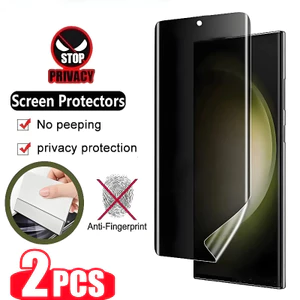 VivoX200 X200Pro X200Ultra X100Pro 2 Chiếc 999D Chống Gián Điệp Riêng Tư Mềm Hydrogel Cho vivo X200 X100 X100s Pro mini Ultra X200s Chống Trầy Xước Bảo Vệ Màn Hình Điện Thoại Phim Mềm Mờ