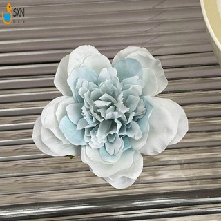 Handmade Retro Hoa Mẫu Đơn Bên Kẹp Tóc Tính Khí Ổn Định Kẹp Vải Hoa Mũ Đội Đầu Cho Dày Xoăn Tạo Kiểu Tóc Trang Trí