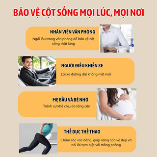 Đệm Ngồi Silicon Bunnies House Giảm Mỏi Giữ Lưng Thoáng Mát Khi Phải Ngồi Lâu