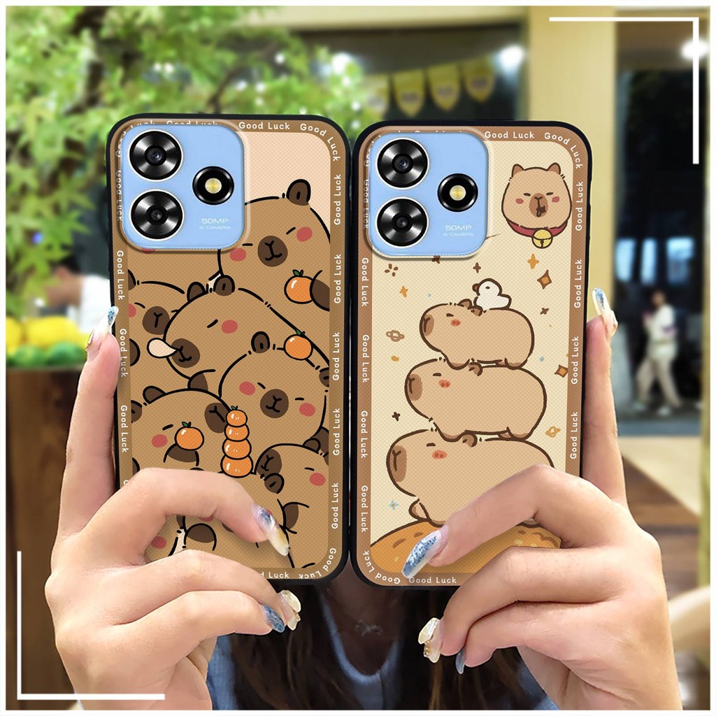 Bảo Vệ Điện Thoại Graffiti Ốp Lưng Điện Thoại ZTE Blade A73 4G / V50 Smart / V50 Design 4G / Axon50Lite Phim Hoạt Hình Mềm Silicon Thiết Kế Thời Trang Bền Chống Sốc Bảo Vệ TPU Chống Thấm Nước