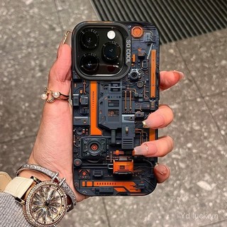 Ốp lưng chống sốc, chống bụi, chống rơi cho iPhone 16 Pro 15 14 Plus 13 Pro 12 Pro Max 11 Pro Max 16 15 Plus 14 Pro 13 Pro Max 12 Pro 11 Pro 16 Pro Max 14 XS 8 Plus XR, phong cách cyber
