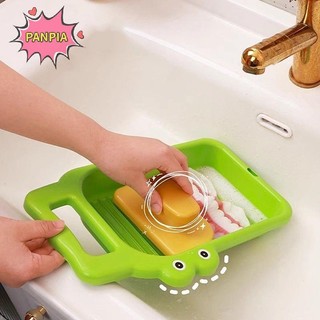 [PNPIA] Washboard Hộ Gia Đình Hoạt Hình Con Lăn Cá Sấu Ký Túc Xá Rửa Tay Quần Lót Đa Năng Chống Trơn Trượt Bàn Giặt Boutique