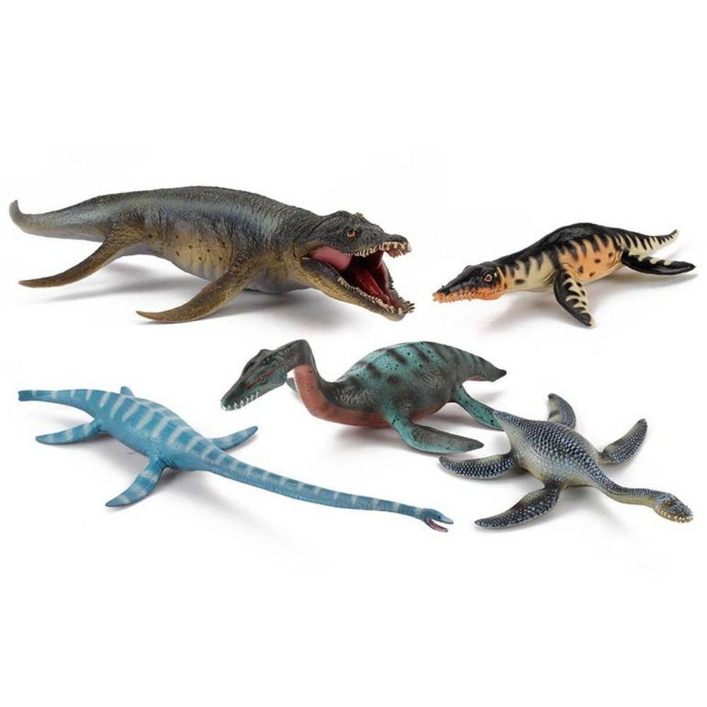 LACYES Mô hình sinh học thời tiền sử, Plesiosaur Thalassomedon Động vật cổ kỷ Jura, Đồ chơi giáo dục Nhân vật hành động Liopleurodon Kronosaurus Bộ sưu tập nhân vật thực tế khủng long