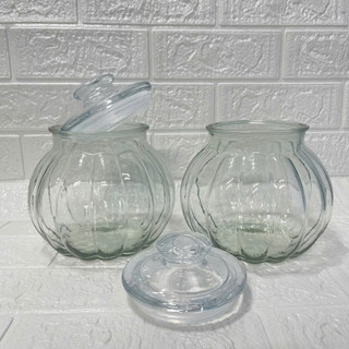 Lọ Hũ Thủy Tinh Trái Bí 1900ML Đựng Gia Vị, Thảo Mộc Mã 1188 - Phương Trang