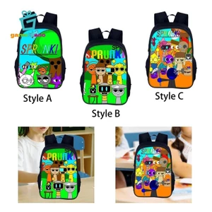 Ba Lô Trẻ Em Anime Ngoài Trời Nhiều Túi Lớn Ba Lô Có Dây Kéo Gói Sách Du Lịch Cho Bé Gái Sinh Viên Đại Học Thanh Thiếu Niên Nữ