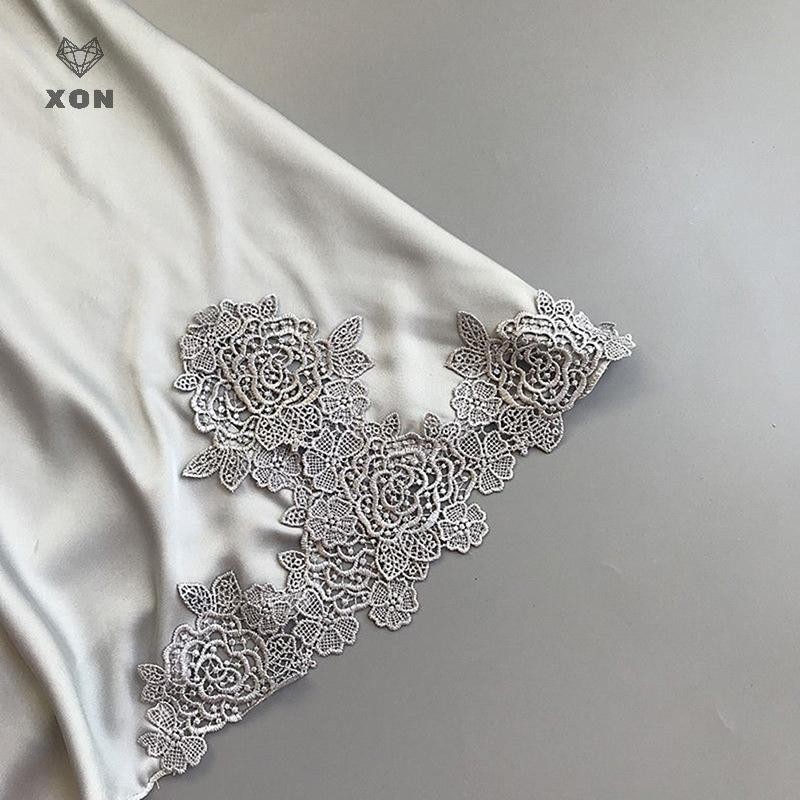 XON Đầm Ngủ 2 Dây Có Mút Nâng Ngực Gợi Cảm