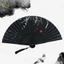 Quạt gấp phong cách Trung Quốc cổ điển Quạt cầm tay Shank Quạt khiêu vũ cổ điển có sel Elegent Quạt nữ Trang trí nội thất VN