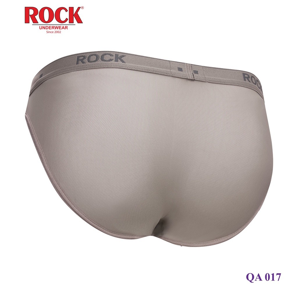 Quần lót nam cao cấp phối lưới độc quyền cá tính ROCK 017 cotton 4 chiều thấm hút tốt, thoáng mát