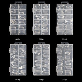 [savemoneyeveryday] 120 Cái Móng Tay Gel Dạng Kép Nối Dài Ngón Tay UV Builder Dụng Cụ Đầu Móng Tay [vn]
