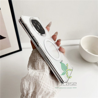 Vỏ bản lề từ tính mỏng Vivo X Fold 3 X Fold 3 Pro Vỏ trong suốt / mờ / trong suốt