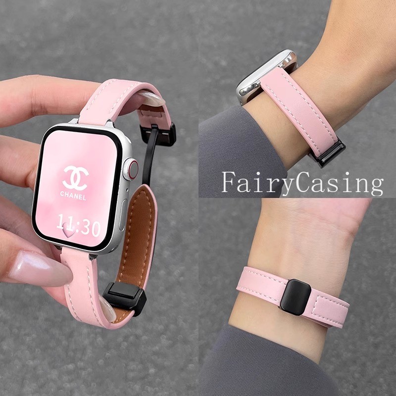 Dây đeo cho Huawei Watch Fit 3 4 2 Dây đeo thay thế Vòng đeo tay bằng da từ tính cho Huawei Fit 2 Phụ kiện