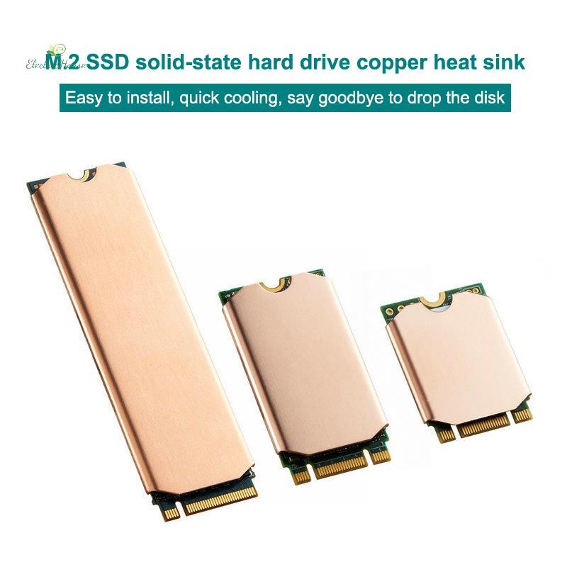 [Nhà Điện] 1 Bộ M.2 NVME 2280 2242 2230 SSD Tản Nhiệt Ổ Đĩa Thể Rắn Cho Laptop PC M2 2280 NGFF PCI-E SSD mới