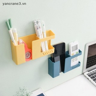 {YAN3} Hộp lưu trữ điều khiển từ xa điện thoại di động treo tường 2 trong 1 Giá lưu trữ đa chức năng Giá đỡ lưu trữ mảnh vỡ tường {yancrane3.vn}