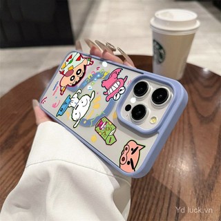 Ốp điện thoại hoạt hình sáng tạo mới, từ tính, tương thích với iPhone 13 12 Pro 11 16 Pro Max 15 Pro 14 13 Pro 12 11 Pro 16 15 14 Plus, chống trầy xước, chống bụi, chống nước, chống sốc