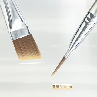 GUOXIAONIU Cọ Tán Nền Lưỡi Cọ Mặt Nạ Một Phông Không Ăn Kem Nền Dạng Lỏng