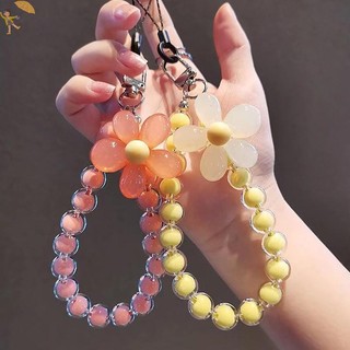 [GOU] 1 Dây Hạt Pha Lê Màu Thời Trang Dây Điện Thoại Di Động Ins Phong Cách Handmade Đính Hạt Chống Mất Dây Điện Thoại Di Động VN