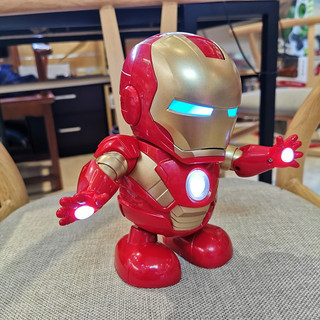 Đồ chơi lồng đèn robot Iron Man Nhảy Múa Người sắt - Đồ chơi cho bé- Qùa tặng cho bé yêu