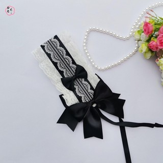 Mũ đội đầu nơ nữ có ren trang trí mũ đội đầu đám cưới