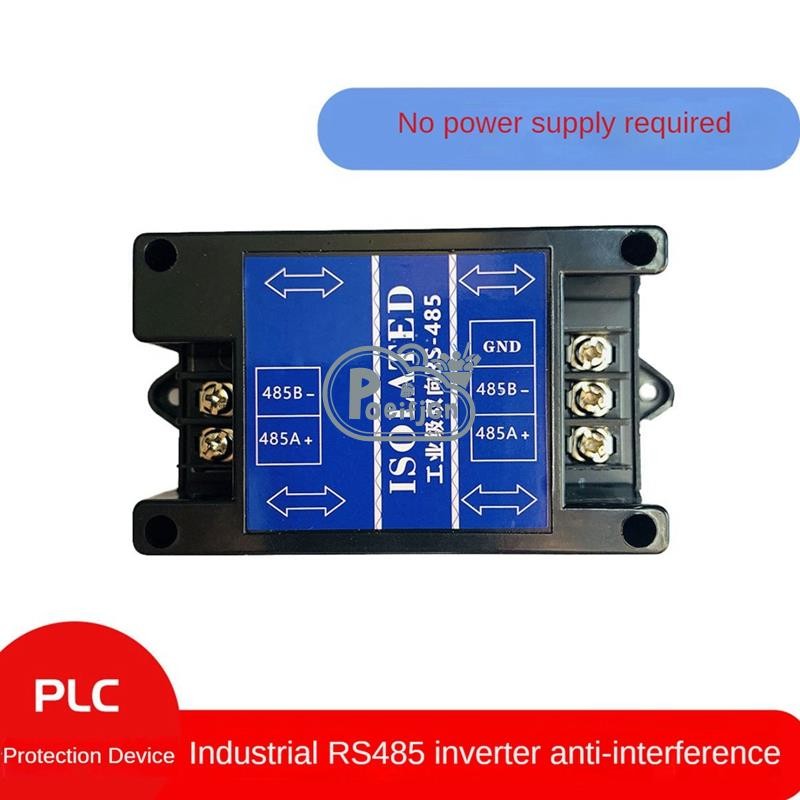 [Poeifjgn] Thiết bị chống nhiễu RS485 Bộ lọc 485 thụ động Bảo vệ dữ liệu RS485 Bộ cách ly dữ liệu truyền thông RS485