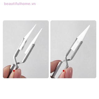 Dụng cụ định hình móng tay bằng thép không gỉ, nhíp kẹp mở rộng móng cho làm móng nghệ thuật