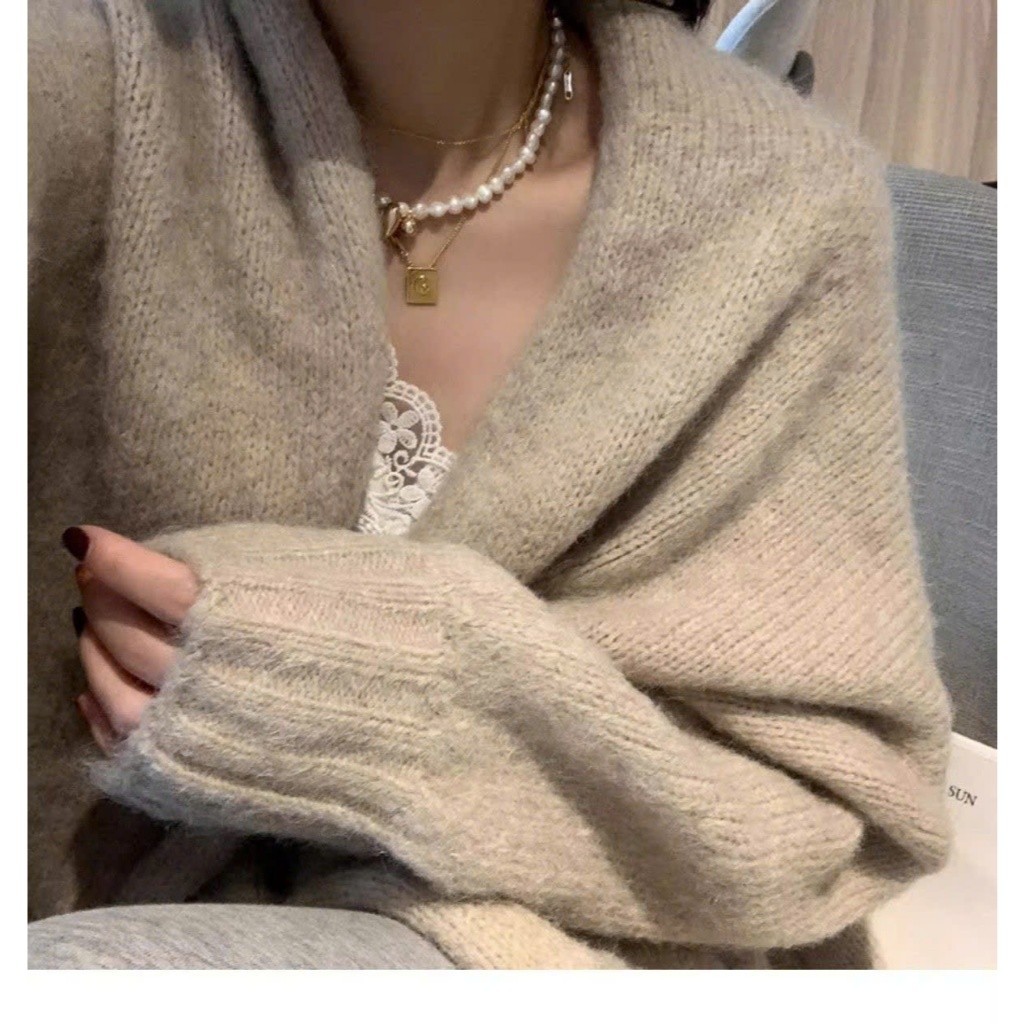 Áo khoác cardigan len siêu mềm mịn kiểu dáng basic dễ phối đồ hottrend màu đông XIMIMI SP249