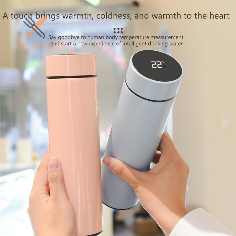 Rrlnmd 200ML Bình nước giữ nhiệt thông minh Hiển thị nhiệt độ thông minh Bình chân không bằng thép không gỉ Bình giữ nhiệt có bộ lọc Tee Cup MỚI