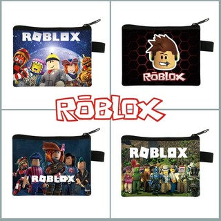 Roblox Series Ví Dây Kéo Túi Tiền Thẻ Ngân Hàng Đồng Xu Giấy Túi Bảo Quản Tiền Tệ In Hoạt Hình Ví Trẻ Em