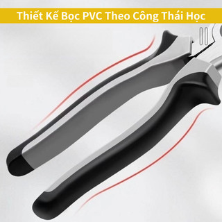 Kìm cắt sắt siêu khỏe cắt đứt mọi loại thép,Kìm cắt thép cao cấp, Kềm điện đa năng bấm 6inch, 8inch