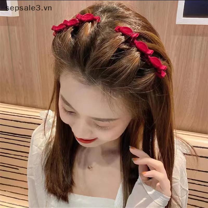 # VN # Flocking Bangs Mũ Nữ Dễ Thương Barrettes Hairgrip Kẹp Tóc Phụ Kiện Tóc.