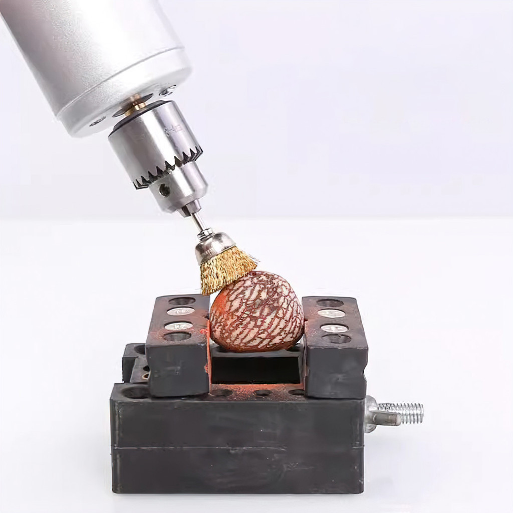 Combo 3 Chổi Đánh Rỉ Sắt Lông Ngựa 3mm Lắp Máy Khoan Mini FE123