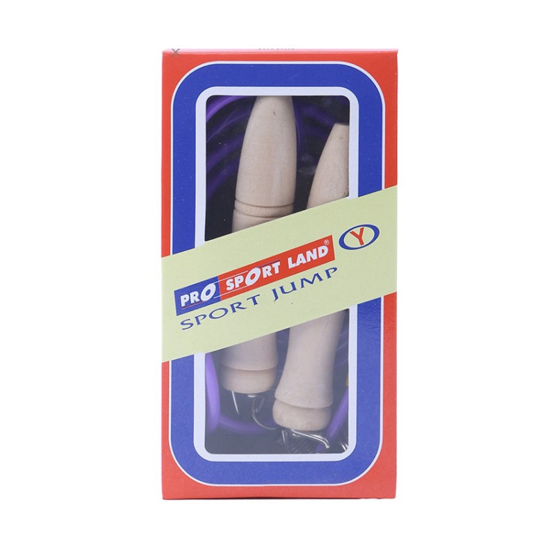 Dây nhảy, dây tập thể dục, thể thao cán gỗ, thâu ngắn dài tăng đơ Pro Sport A003.