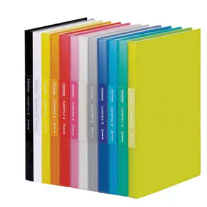 Bìa file folder dạng album nhiều lá dùng lưu trữ giấy tờ, tài liệu, đề cương 20-40-60 lá KING JIM
