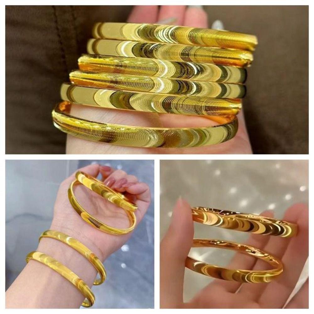 Vòng tay mắt mèo HOBBYIN từ đồng, phụ kiện trang sức thời trang