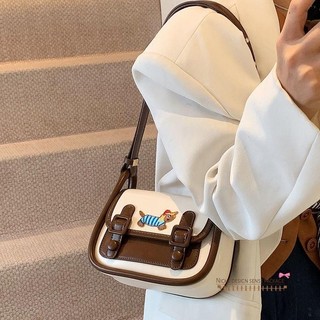 Túi vuông nhỏ thời trang cổ điển Túi xách một vai họa tiết cao cấp Dachshund