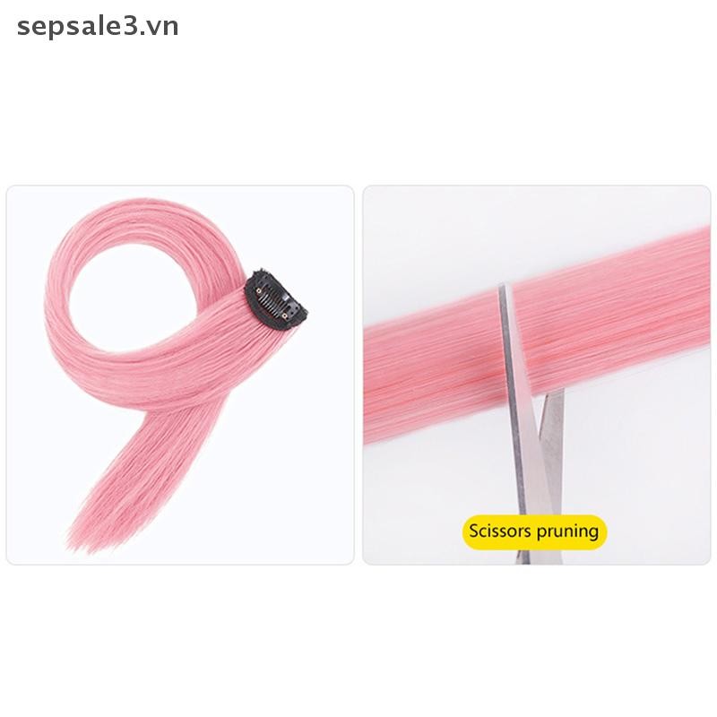 # VN # 60cm Kẹp Nối Tóc Trong Tóc Dài Thẳng Tai Tóc Giả Kẹp Tổng Hợp Phần Nối Tóc Phụ Kiện Kẹp Tóc.