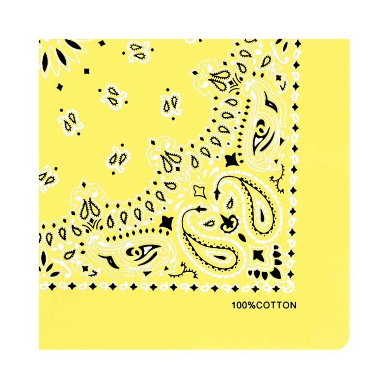 YOI Bandanas Họa Tiết Khăn Vuông Nhẹ Khăn Trùm Đầu Nhanh Khô Khăn Tay Dành Cho Người Hâm Mộ Ngoài Trời Và Trendsette