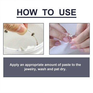 100ML Jewelry Cleaner Cleaning Solution Tarnish Remover Silver Wash Water Diamond Ring Cleaning liquid