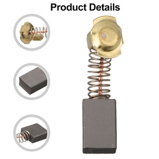 [Fuxin] 40 Cái 10 Kích Thước Bàn Chải Carbon Động Cơ Điện Thay Thế Cho Dụng Cụ Điện