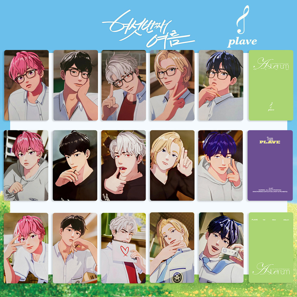 5 Chiếc TẤM 6 Mùa Hè TSOTTC Asterum Lomo Cards K4 LUCKY DRAW My Sweetiess Caligo Pt.1 VANGUARD Photocards ASTERUM: 134-1 YEJUN NOAH BAMBY EUNHO HAMIN Bưu Thiếp YM